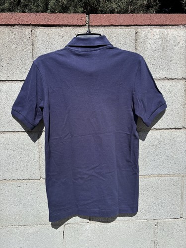 NWT $75 G-Star Raw Oluv Slim Fit Short Sleeve Polo Shirt Blue Sz XS - Picture 9 of 9