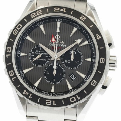 OMEGA WATCH 231.10.44.52.06.001 SEAMASTER AQUA TERRA GMT CHRONOGRAPH BLACK MEN'S
