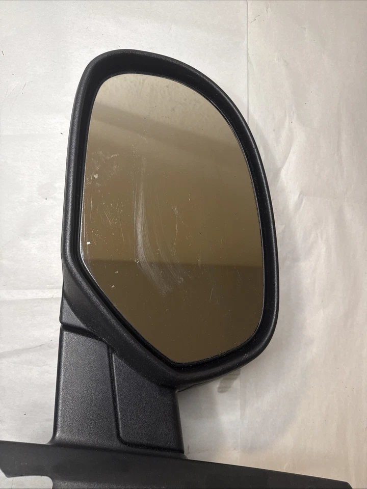 07-12-14 Tahoe Sierra Silverado POWER HEAT  Mirror Left DRIVER Black. 0417 L - Image 4 of 4