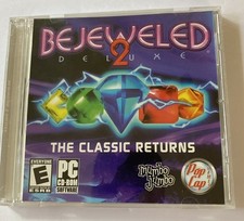 Bejeweled 2 Deluxe 2004PC CD-ROM Pop Cap Games The Classic Returns Rated E