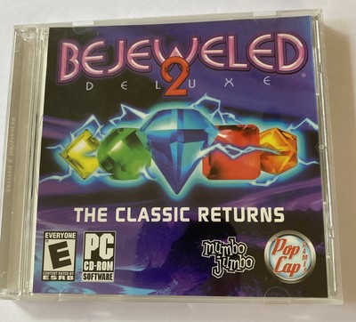 Bejeweled 2 Deluxe 2004PC CD-ROM  Pop Cap Games The Classic Returns Rated E