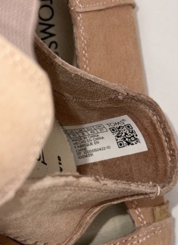 Toms Classic Alpargata 1.0 Suede Leather Wrapped Women’s Shoes - Bild 5 von 6