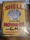 Vintage Look SHELL Motor Oil “Special Med.” Metal Sign 12 x 17 NIP HARD TO FIND!