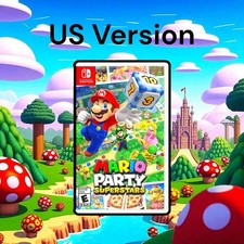 Mario Party Superstars - Nintendo Switch Brand New & Sealed - US Version