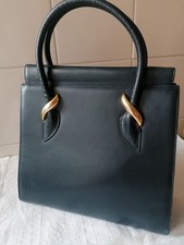 Borsa Genny Pelle Blu Vintage