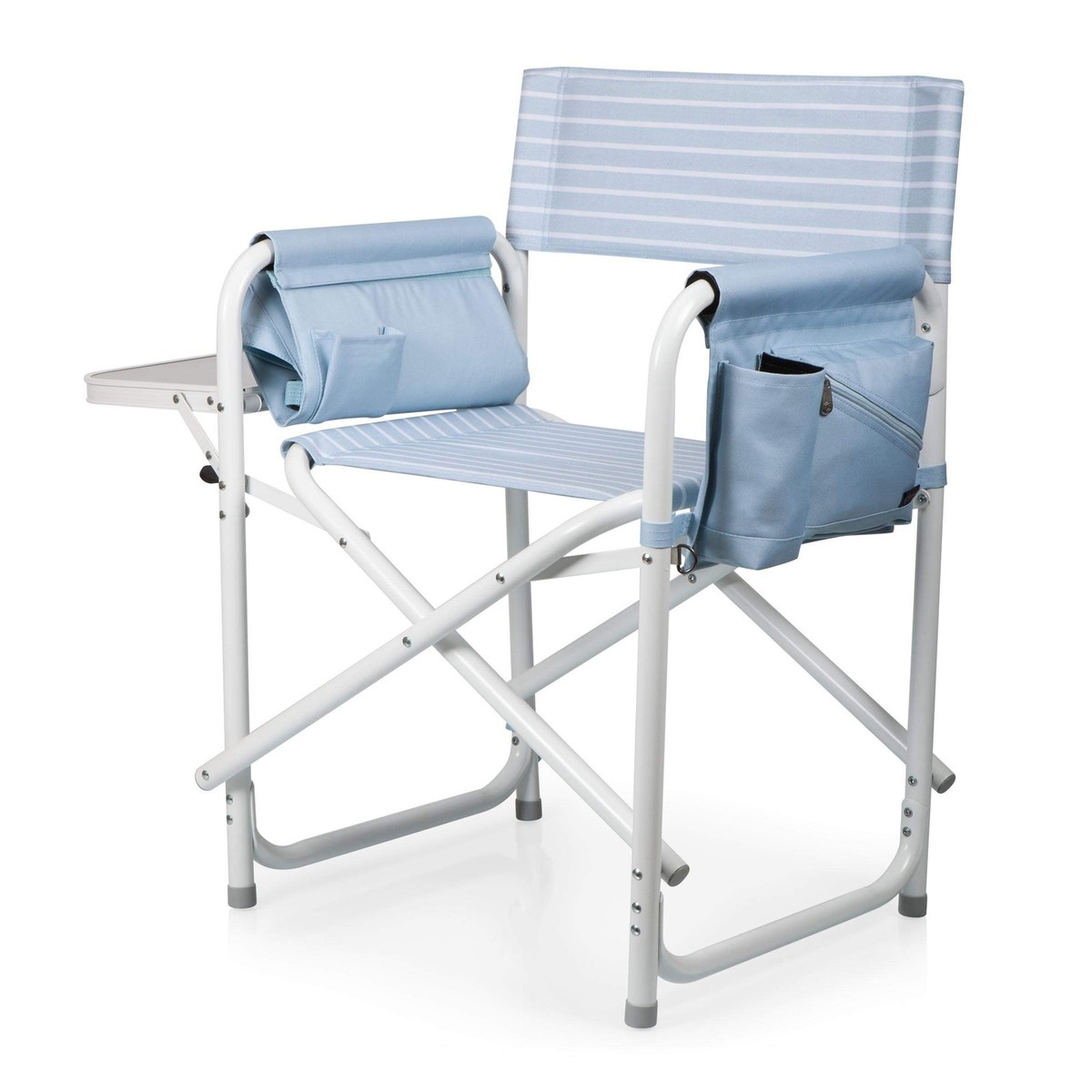 Picnic TIME Outdoor Directors Chair with Side Table, Beach Chair