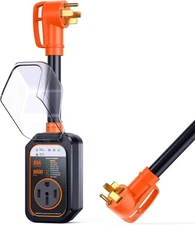 GEARGO RV Surge Protector/9500joules 50Amp Full Protection RV Adapter Waterproof