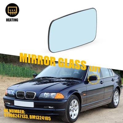 Heated Mirror Glass Replacement For BMW 323Ci 325Ci 328Ci 330Ci Base Front Left