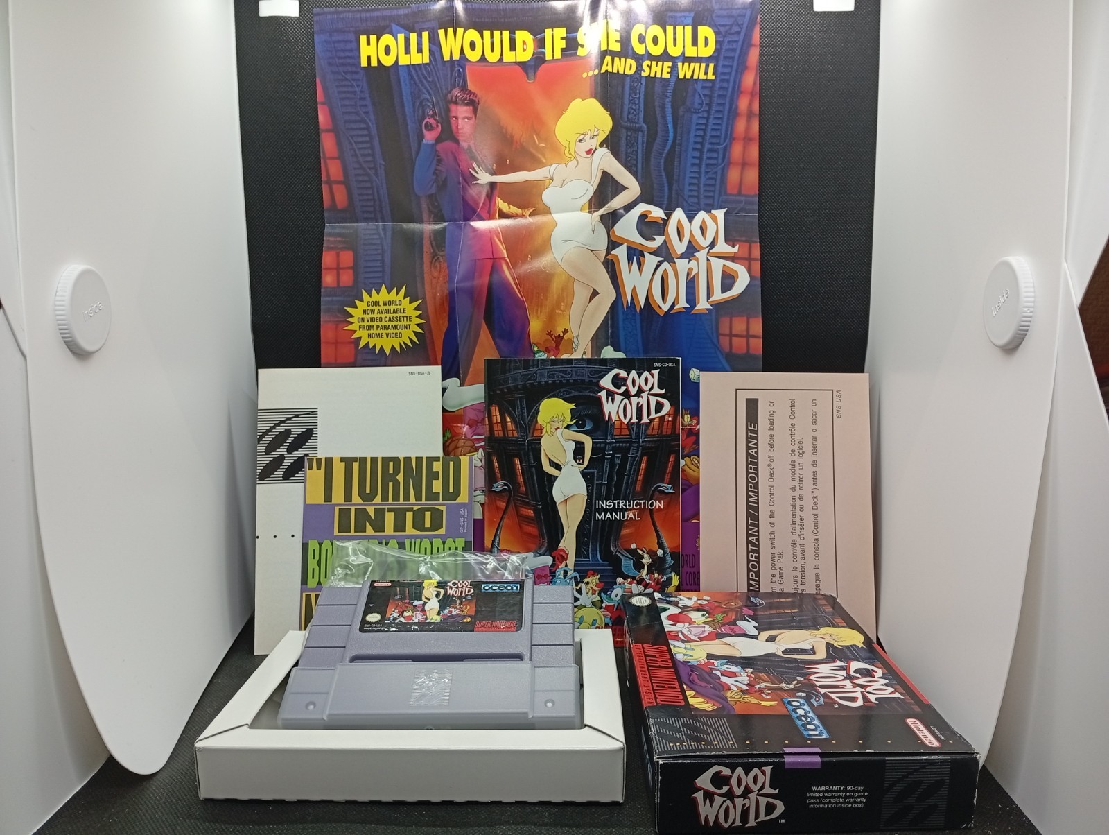 Cool World - Super NES Nintendo SNES US - SNS-CD-USA