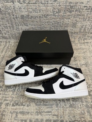 Größe 10 - Nike Air Jordan 1 Mid SE Diamond Shorts DH6933-100