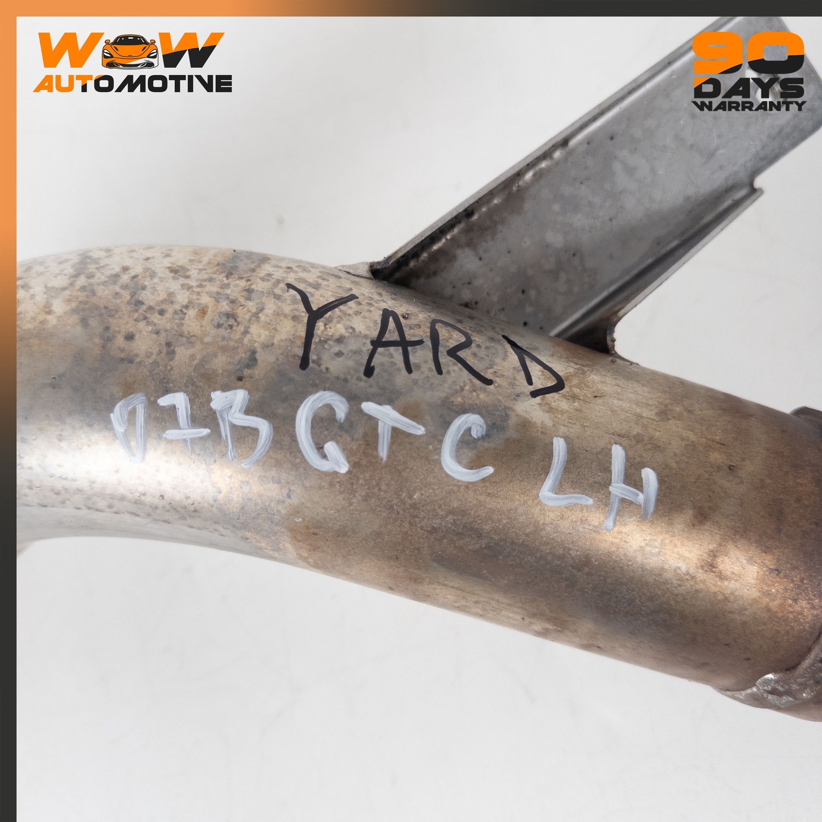 04-17 BENTLEY CONTINENTAL GTC FLYING SPUR LEFT RIGHT EXHAUST DOWNPIPE SET OEM