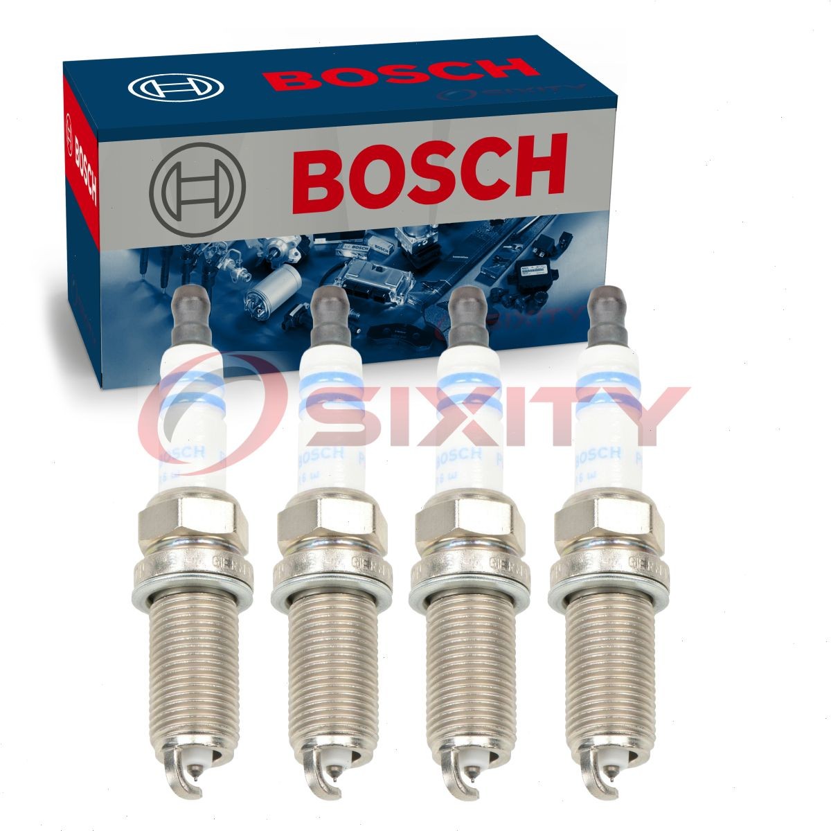 4 pc Bosch Platinum Spark Plugs for 2010-2013 Suzuki Kizashi 2.4L L4 sl