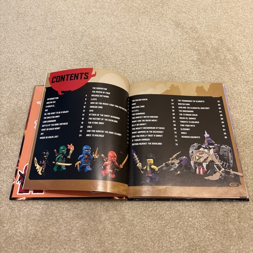Lego Ninjago Lote de 9 Libros Tapa Dura DK Masters Spinjitzu Personajes - Imagen 20 de 24
