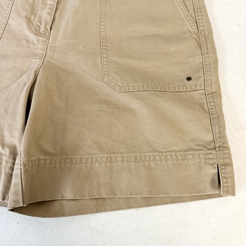 Ralph Lauren Green Label Tan Khaki pantaloncino donna taglia 6 petite con cintura - Foto 5 di 16