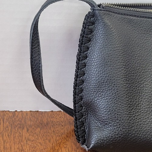 The Sak Umhängetasche schwarz ECHTLEDER Mini - Bild 6 von 19