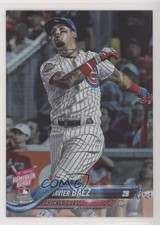 2018 Topps Update Home Run Derby Rainbow Foil Javier Baez #US37 7ka