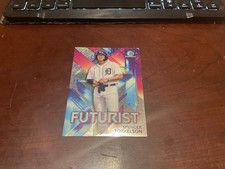 Spencer Torkelson 2021 Bowman Chrome Futurist Mojo Refractor FUT-ST Tigers