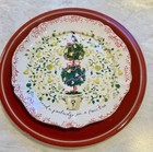 ANTHROPOLOGIE INSLEE FARISS 12 DAYS OF CHRISTMAS PLATE PARTRIDGE IN A PEAR TREE