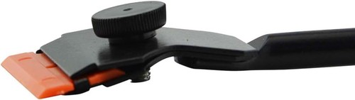 Efficient 12-Inch Long  Scraper with Integrated Storage for 20 Razor Blades - Picture 8 of 9