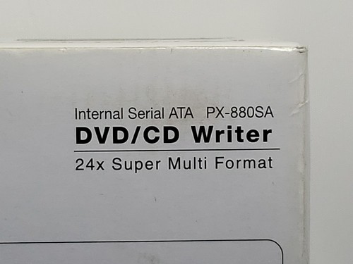 Plextor PX-880SA-26 DVD/CD Writer Internal Serial ATA 24X Multi Format Super - Picture 5 of 12