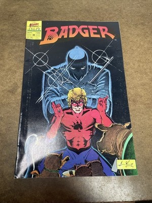 First Comics The Badger Comic #38 September 1988 Comic Book - VF-