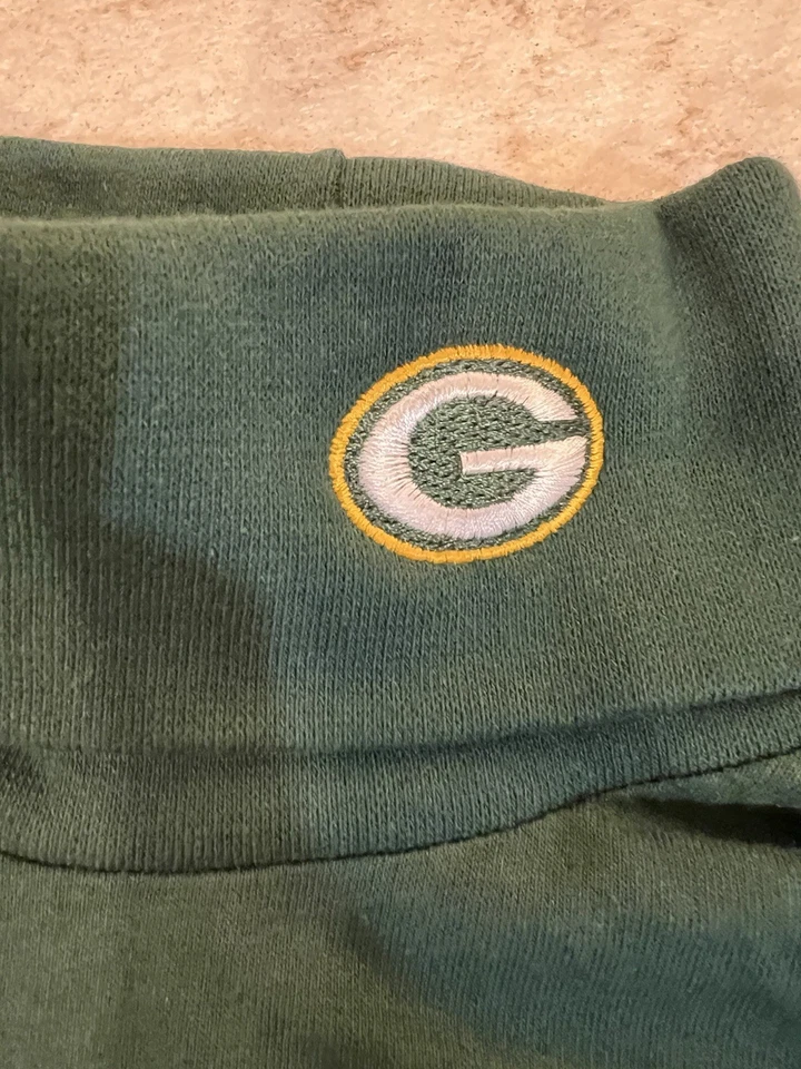 Años 90 De Colección Riddell Green Bay Packers Simulado Cuello Alto Para Hombre Talla XL NUEVO CON ETIQUETAS Hecho en EE. UU. Foto 3 de 4
