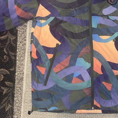Cookies Windbreaker- Blue & Purple Camo- Mens Small- Good Shape- - Picture 6 of 18