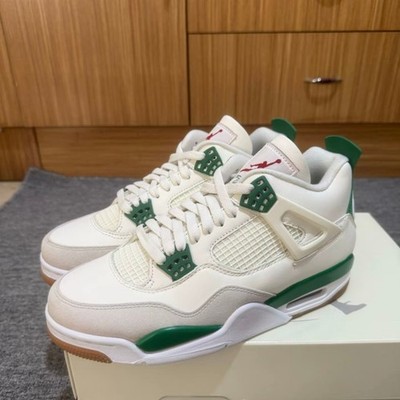 Nike SB x Jordan Air Jordan 4 ''Pine Green'' Basketball Sneakers-Men's Size