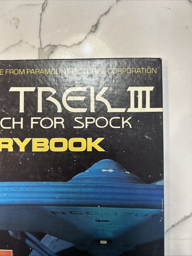 Star Trek III: The Search for Spock Storybook Hardcover Book by Weinberg 1984 - Picture 3 of 10