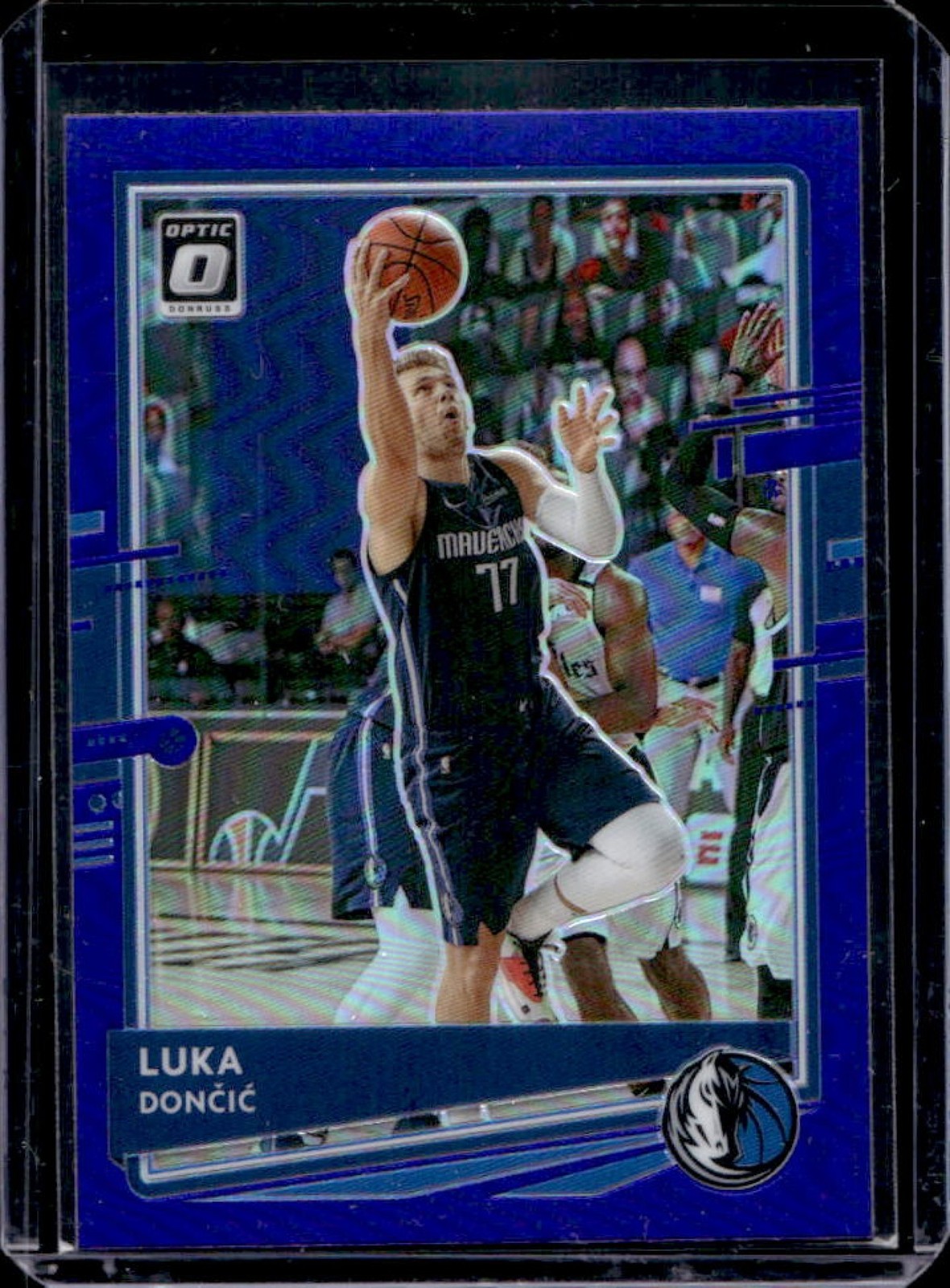 2020-21 Donruss Optic Luka Doncic Purple #86 Mavericks