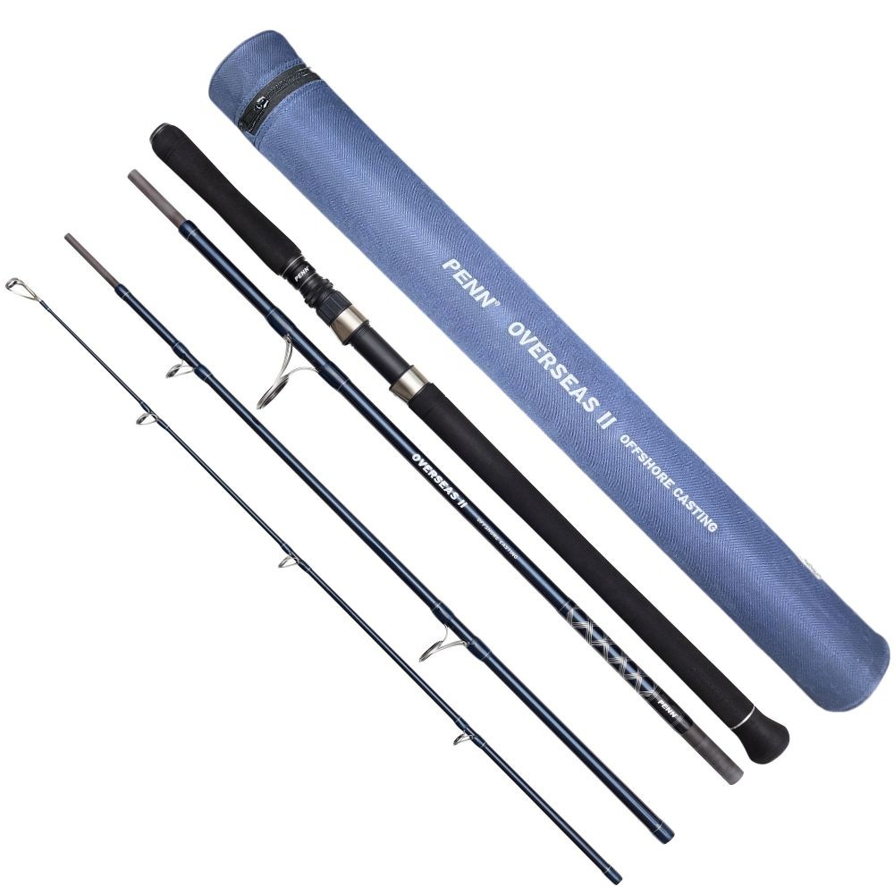 PENN Saltwater Spinning Travel Rod OVERSEAS II OFFSHORE CAST