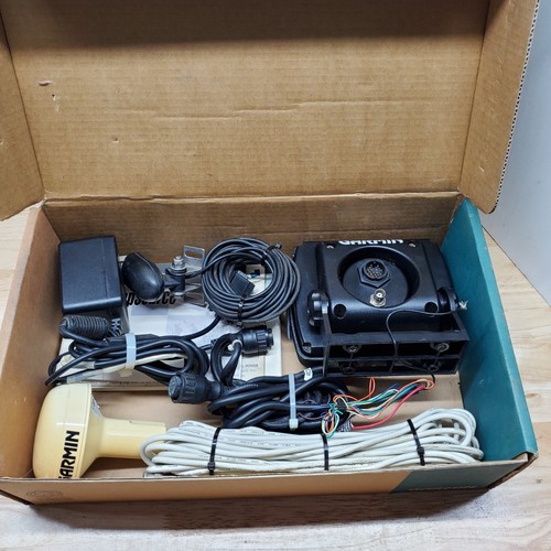 Garmin GPSMAP 168 Sounder Fish FInder Sonar Transducer Mount Cables External Ant - Foto 19 di 20