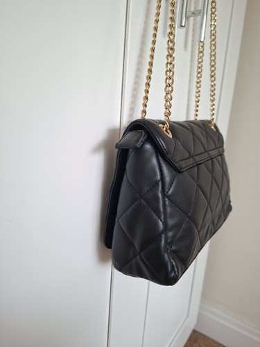 MARIO VALENTINO QUILTED BLACK BAG ADA - Black - Picture 4 of 8