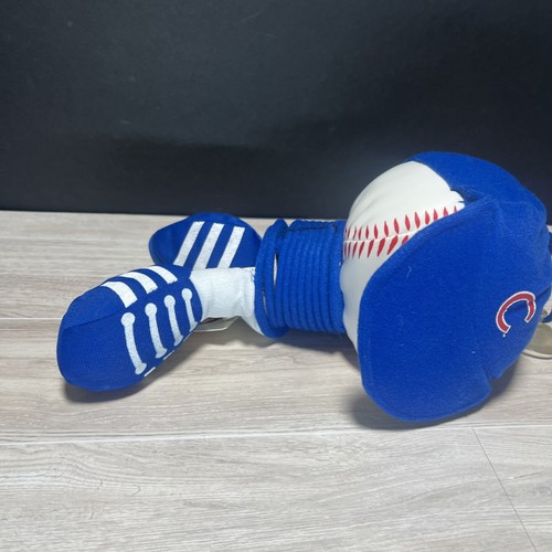 Juguete de peluche vintage 2000 Chicago Cubs MLB Slinky Pets nuevo con etiquetas Nanco promoción mascota - Imagen 5 de 5