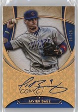 2017 Topps Five Star Blue /25 Javier Baez #FSA-JBE Auto 3cy