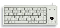 Cherry Slim Line Compact-Keyboard G84-4400 - Tastatur - Laser (G84-4400LUBDE-0) - Picture 1 of 1