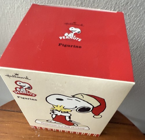 Hallmark 2011 Peanuts Snoopy "Happiness Is A Full Stocking" Figur ~ NEU IM KARTON - Bild 6 von 7