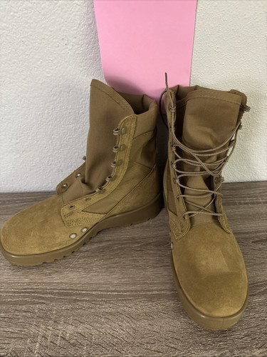 Army Herren Hot Weather Coyote SPM1C1-13-D-1017 Vibram Sohle Kampfstiefel - 8,5 W