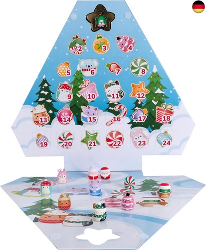 Squish-a-longs SQAL0162 - Adventskalender, enthält 24x 2,5 cm Mini-Squish, 1x - Bild 2 von 12