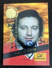 Rare Error Card – Tony Esposito 1994 Signature Rookies #HOF7 Auto   /2500