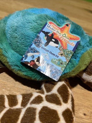 Schildkröte Plüsch 7853 Zoo Floppy Under The Sea Friends 9 Zoll Neu mit Etikett - Bild 4 von 8