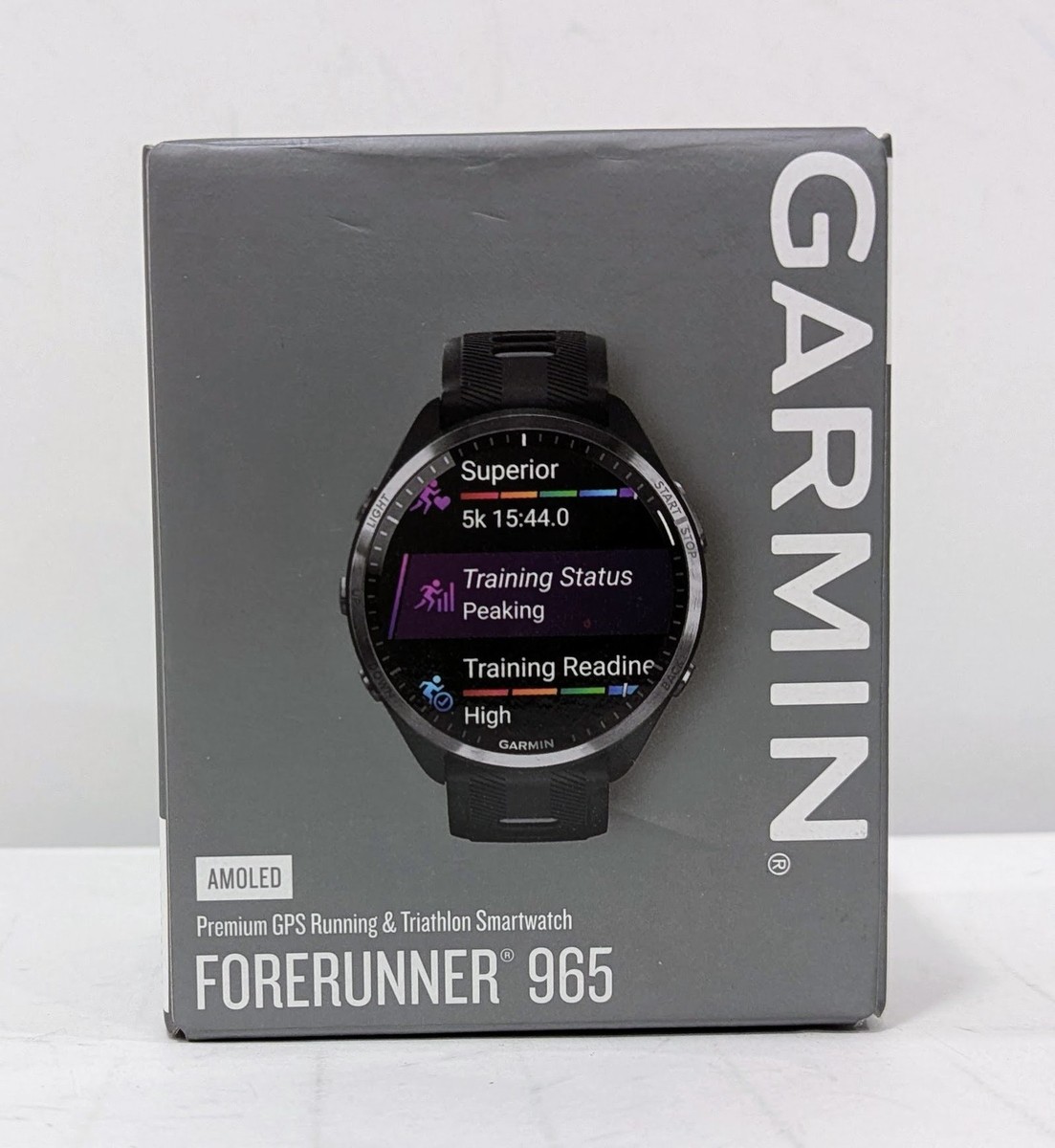 Garmin Forerunner 965 Unisex Smartwatch - Black (010-02809-00) for 