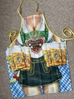 Oktoberfest Munchen German Fraulein Beer Bib Apron ITATI Made in Italy NeW NWOT