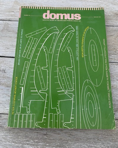 🔶️DOMUS 712 1990 INTERIORS DESIGN ART BY MARIO BELLINI - Foto 1 di 7