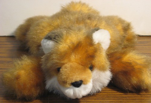 Peluche Purr-Fection Rudy Fox - Cushy Critter - OH16150 - 11" - 1988 Vintage - Foto 4 di 7