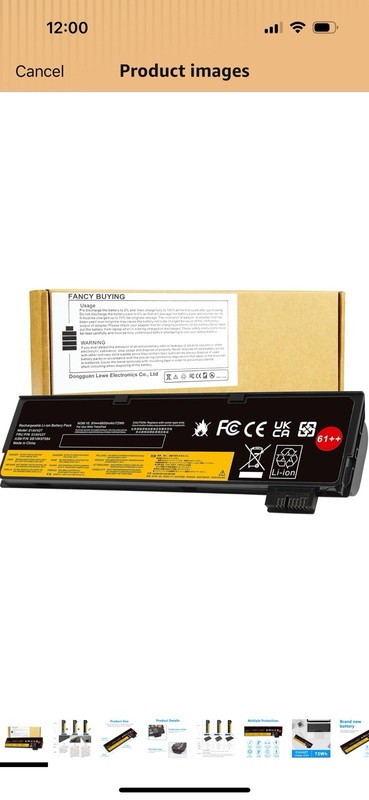 Genuine 24WH 01AV424 Battery For Lenovo ThinkPad T470 T480 T570 T580 01AV490 OEM