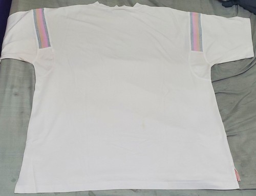 Puma Rudolf Dassler Schuhfabrik - XXL Shirt - Very Light Pink & Pastel Sleeves - Picture 3 of 6