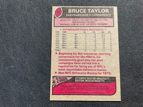 1977 TOPPS FOOTBALL NUMBERS 1-179 PICK CARDS YOU WANT - Picture 251 of 445