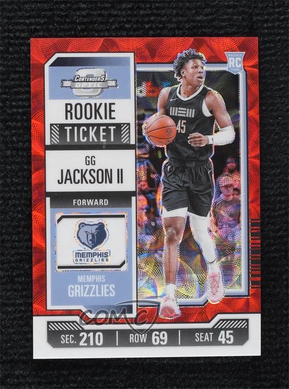 2023-24 Panini Contenders Optic Rookies International Prizm GG Jackson II #6 RC