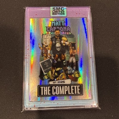 2025 Saturday Morning Cards SMC - Matt Cardona Major Pod The Complete - #1